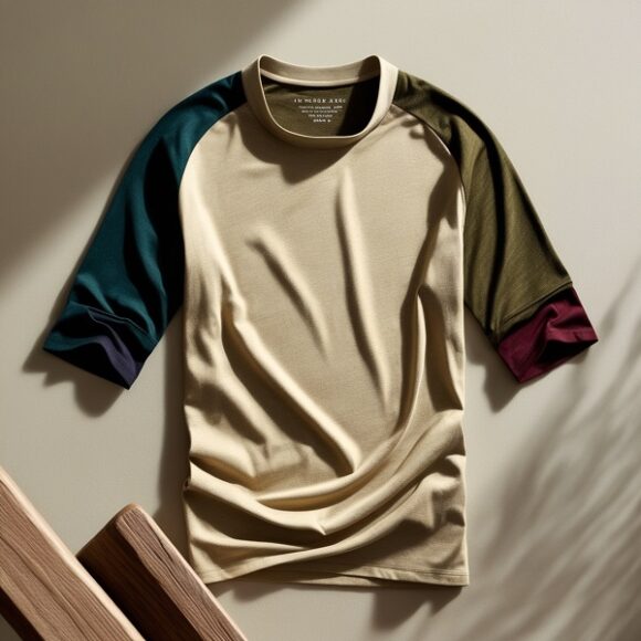 fashionable_mens_Tshirt_with_half_re_1