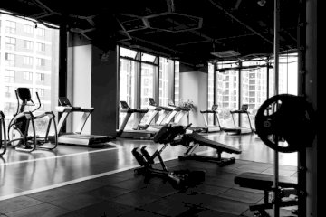 Large Open Space Fitness Studio